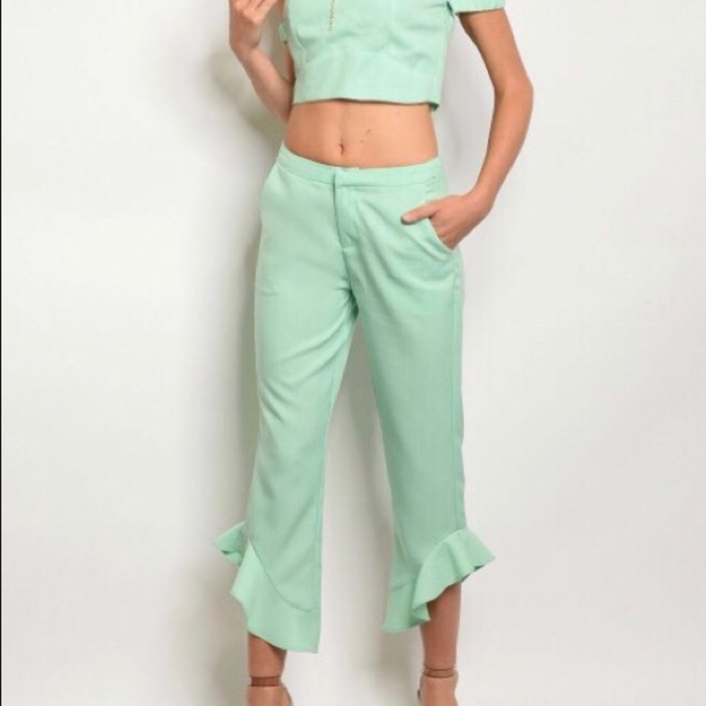 🍭🍭Mint Two Piece Set 🍃🌿 - Picture 4 of 5